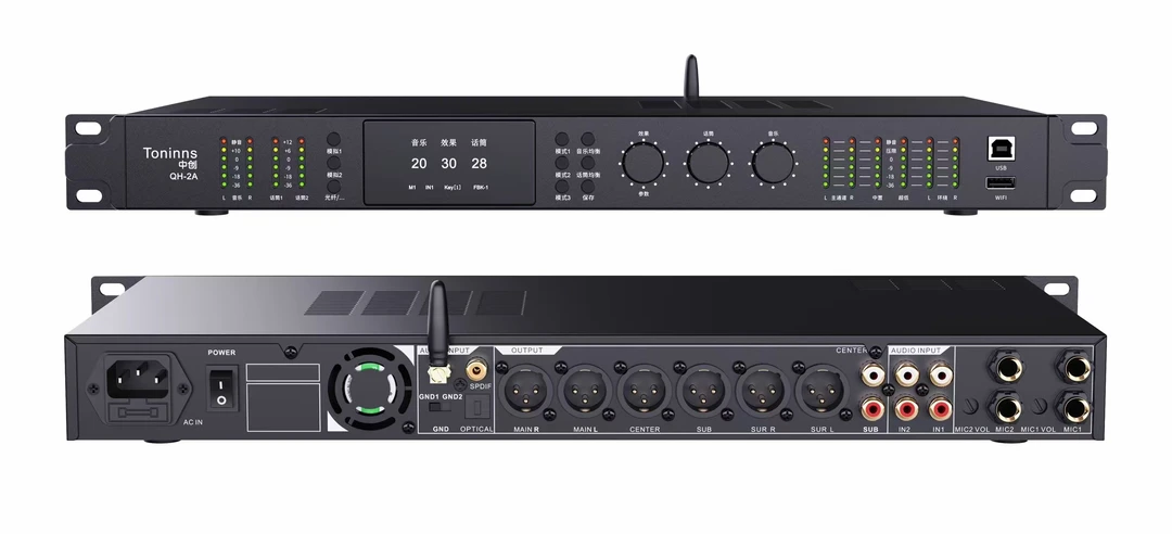 中创全新中文版本Q H-2A效果器，不包邮