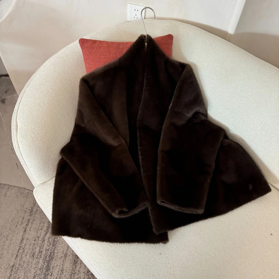 【DTWW大头韦韦】巧克力/冬季皮毛一体毛毛显瘦加厚外套915614