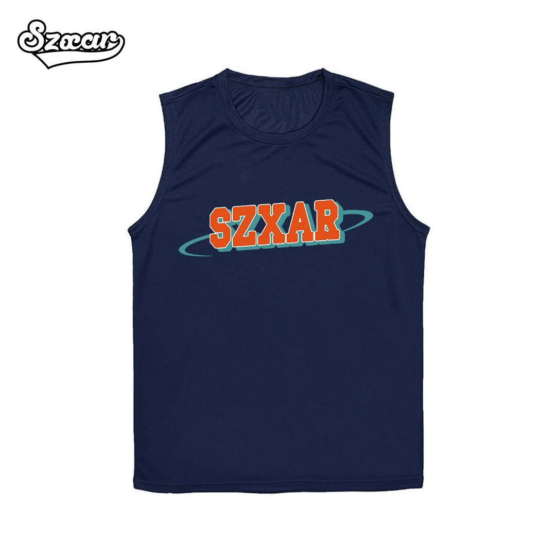 SZXAR薄篮球运动背心男夏宽松速干透气跑步健身训练服坎肩无袖潮