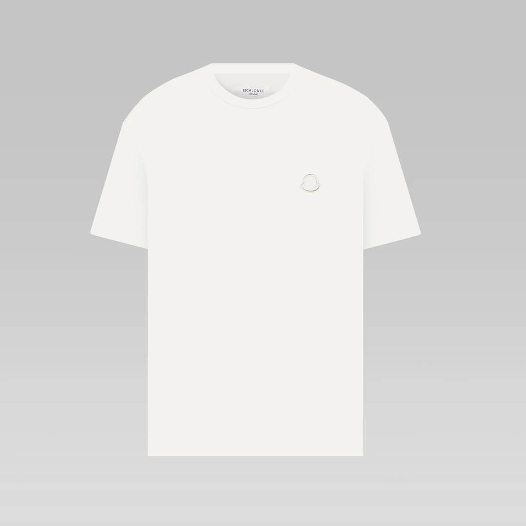Eicalonce23FW羊毛短袖男士四季经典圆领舒适T恤SM11386