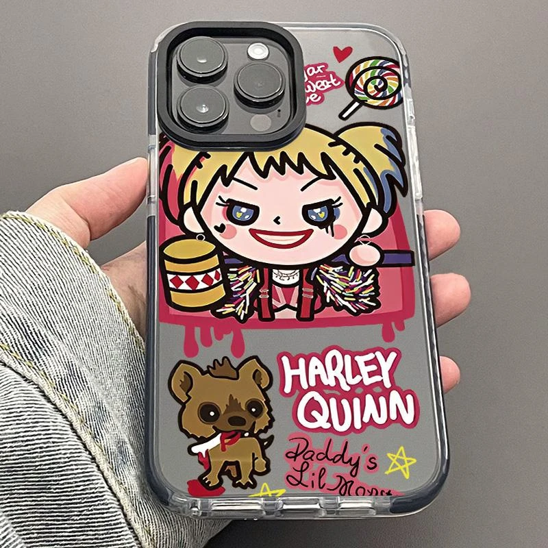 粉色棒棒糖小丑适用于iphone15/14手机壳8/7/xs/13/12/11pro保护