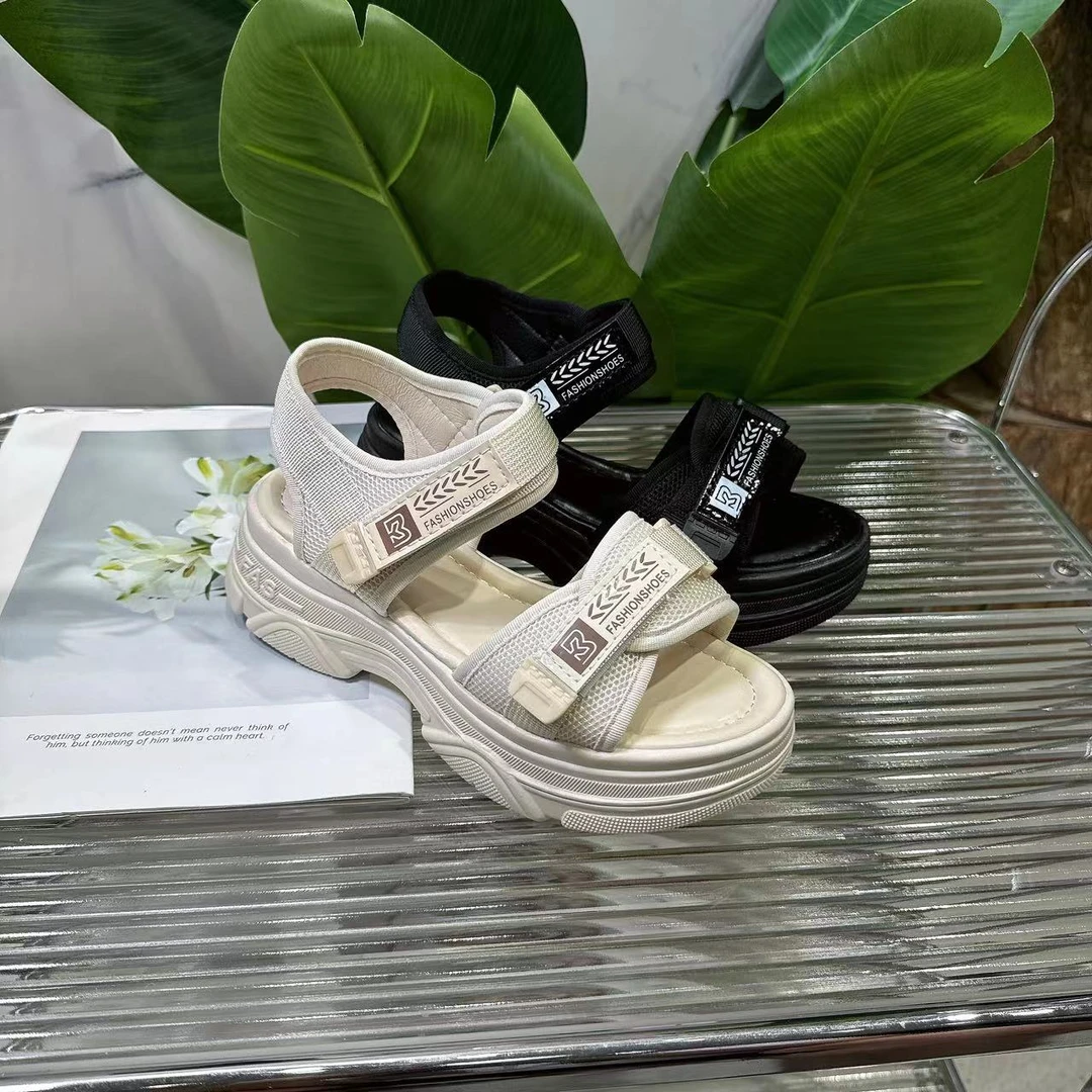 凉鞋女夏季小众高级感法式网红超火沙滩鞋凉鞋255