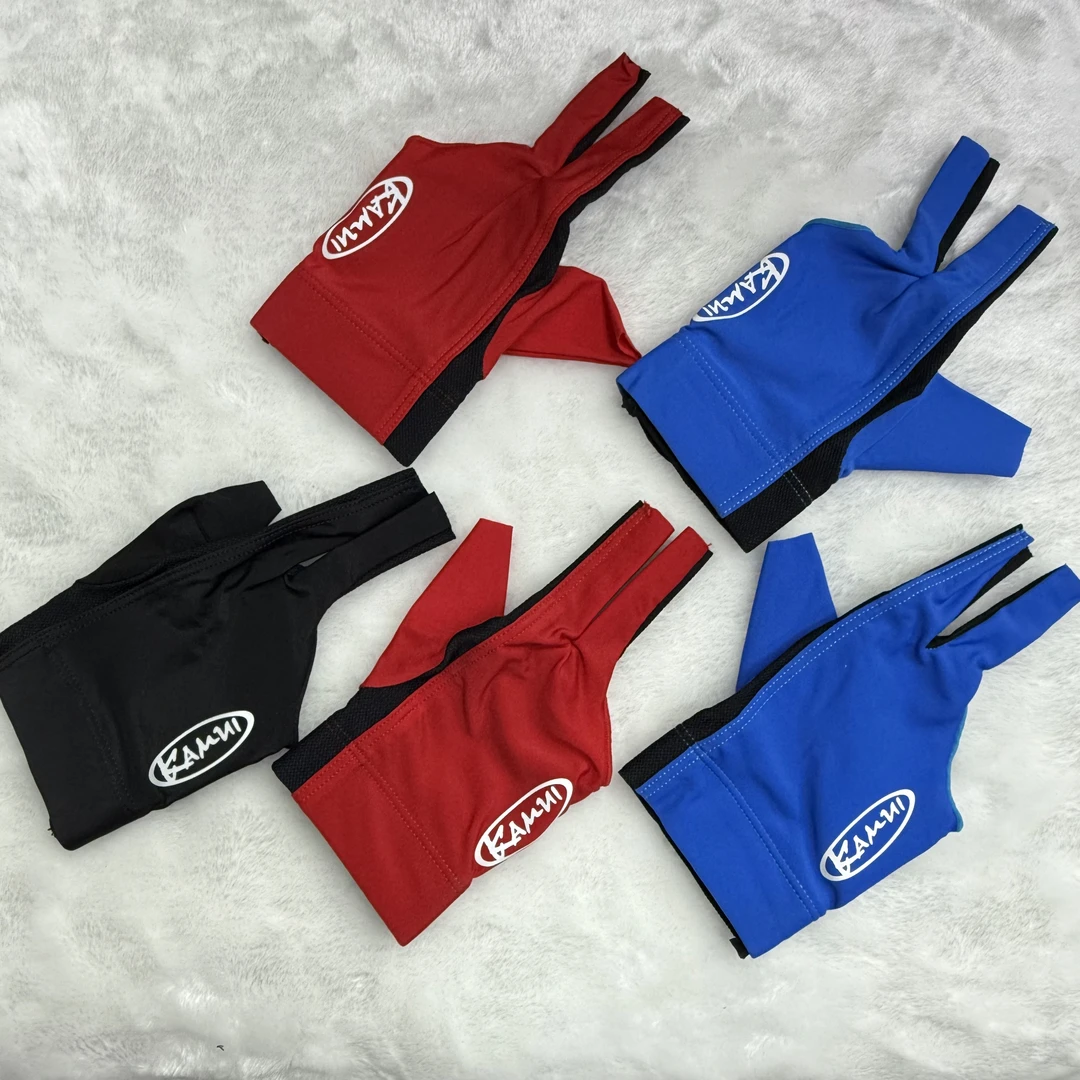 卡姆三指手套专KAMUI卡姆三指手套台球专用露指三指手套