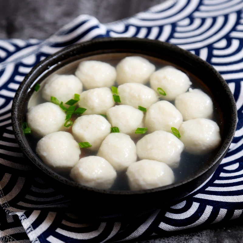 ※荆州生态鱼丸试吃【草鱼丸250g*2包】手工新鲜现做现发胖幺姑