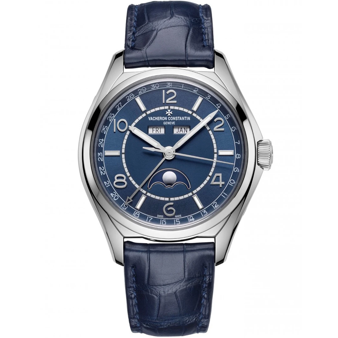 99新 Vacheron Constantin/江诗丹顿 伍陆之型4000E蓝面百搭全套