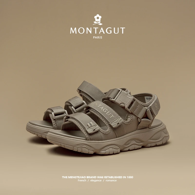 梦特娇/Montagut男士秋季软底软面百搭时尚户外男鞋0010W