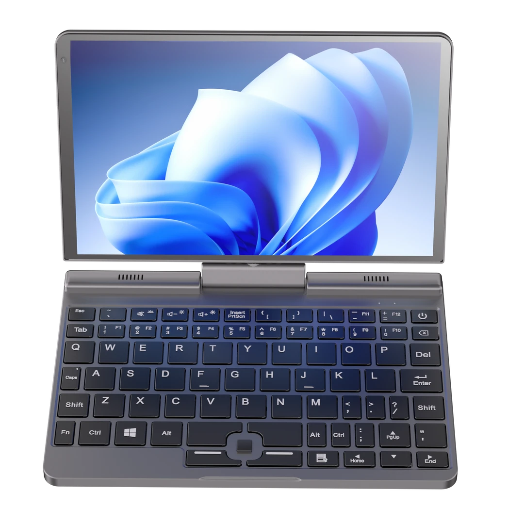 第12代迷你笔记本电脑四核8英寸触屏屏幕Type-C充电办公娱乐携带