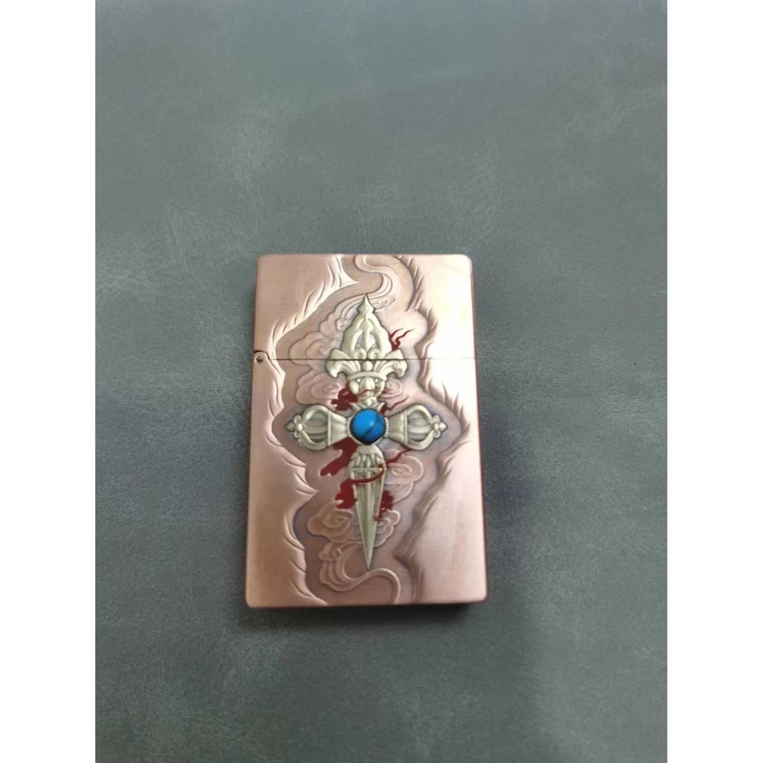 weibster超薄小重甲G63 六字金刚  镶嵌  煤油打火机