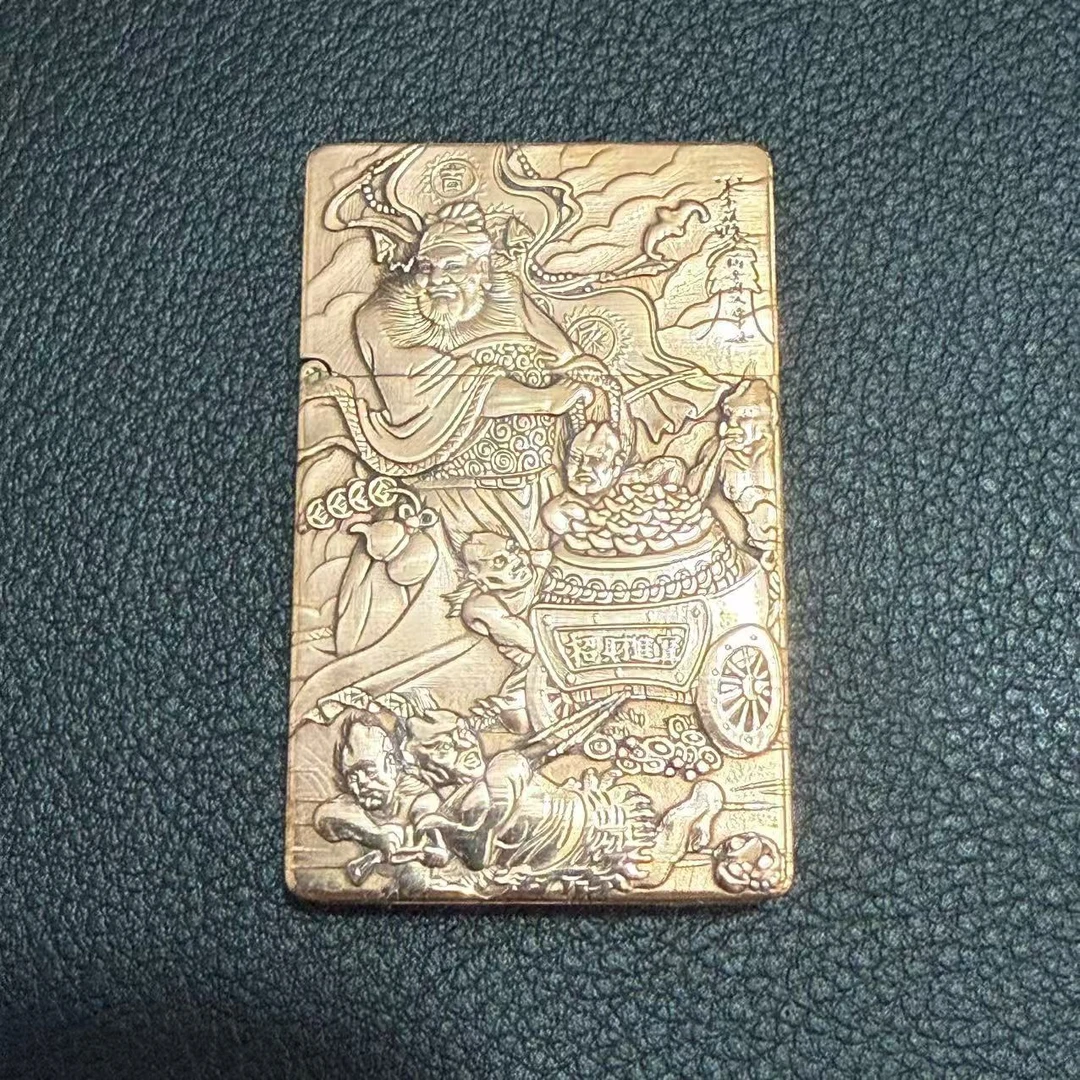 weibster G63 紫铜 五鬼运财 煤油打火机