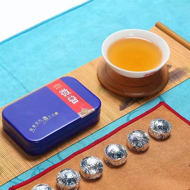 海湾茶业绿色方圆系列2013年生普微普