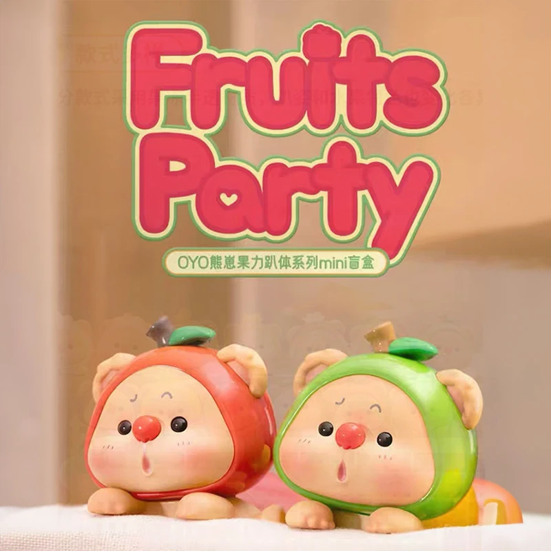 【代拆】正版OYO熊崽mini趴趴搭子系列潮玩女生桌面摆件礼物盲盒
