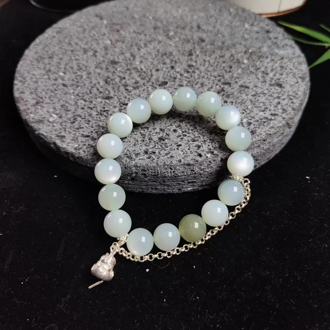 925银银制品 左边婷姐丨S925银手串（B566）（多样性发）