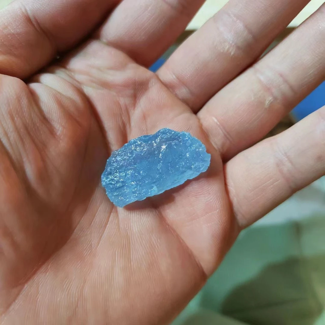 左边婷姐丨海蓝宝吊坠（ZY）（多样性发）