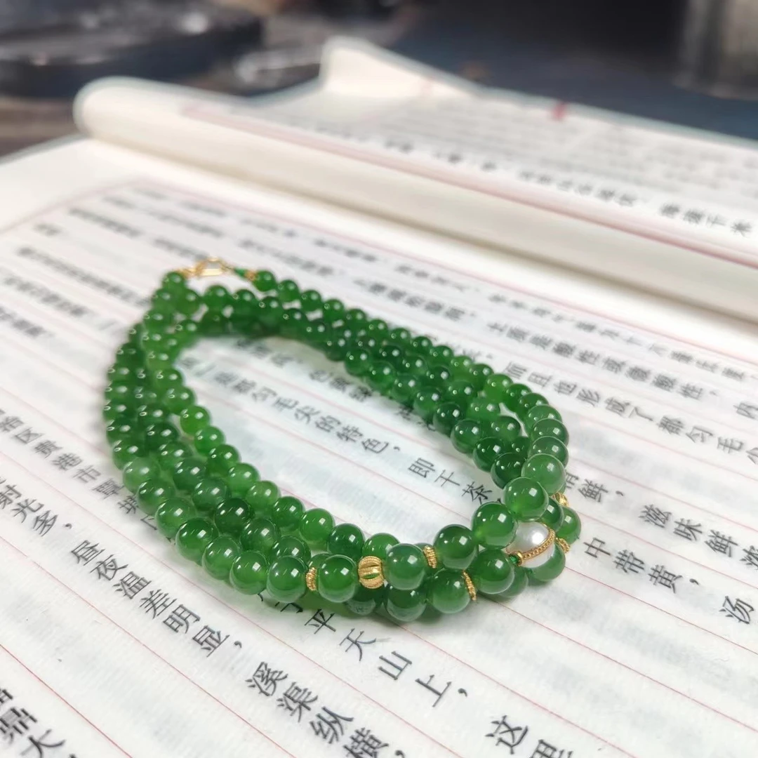 左边婷姐丨和田玉项链 （B605)（多样性发）