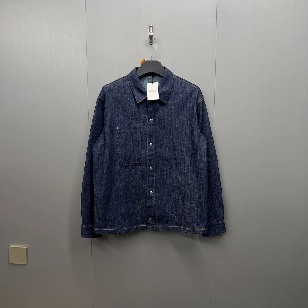 全新/Dior迪奥内里满Logo牛仔夹克外套/50码/08161/发售价15500