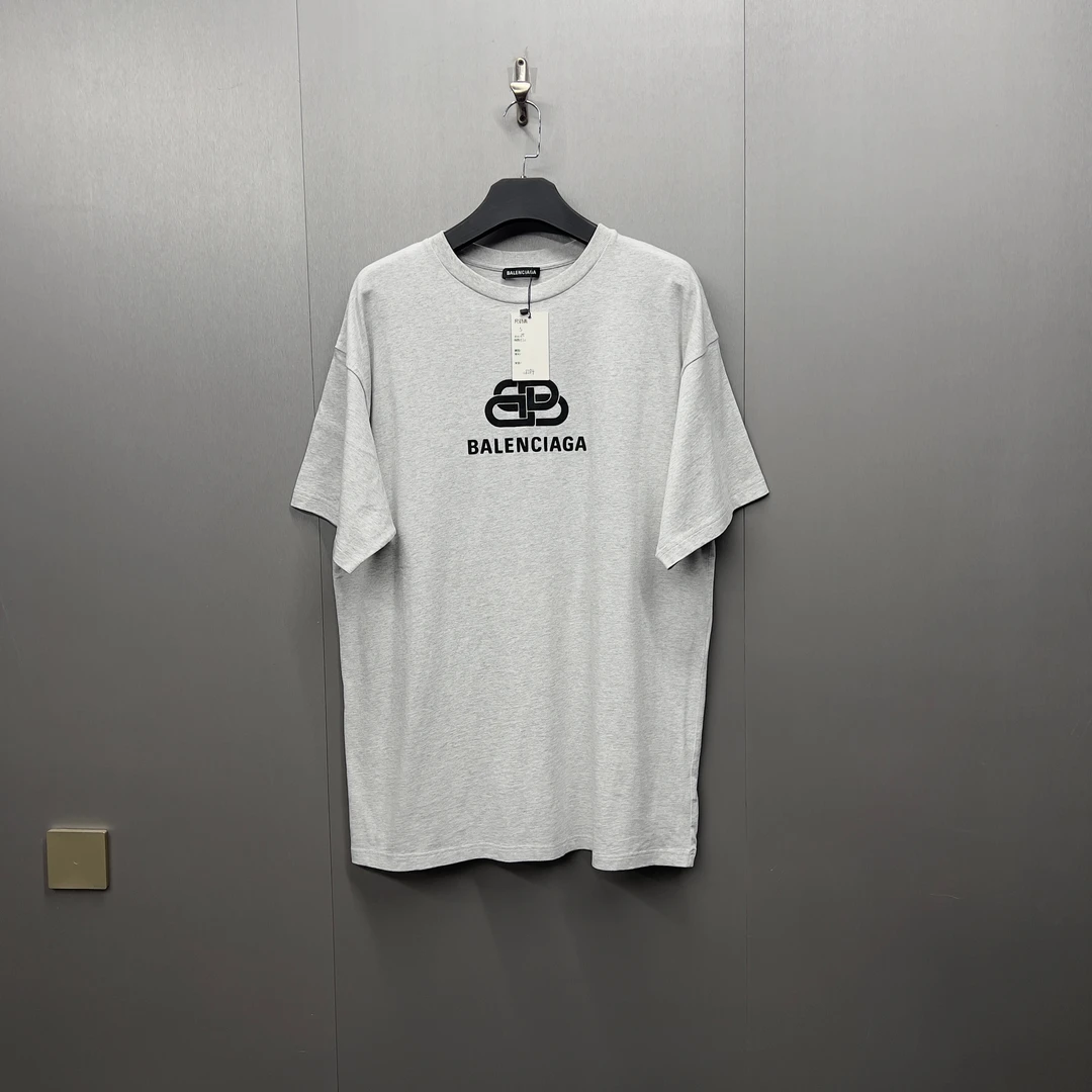 全新试穿/巴黎世家Balenciaga锁扣Logo短袖/08284/S码/