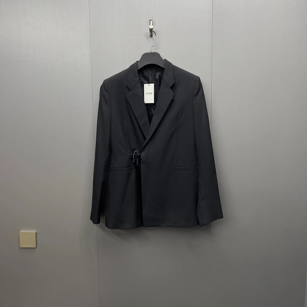 全新试穿/纪梵希Givenchy新款锁扣西服西装夹克/09150/48码