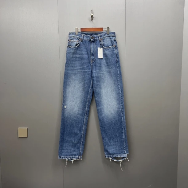 全新/巴黎世家Balenciaga新款水洗牛仔裤/10266/S码