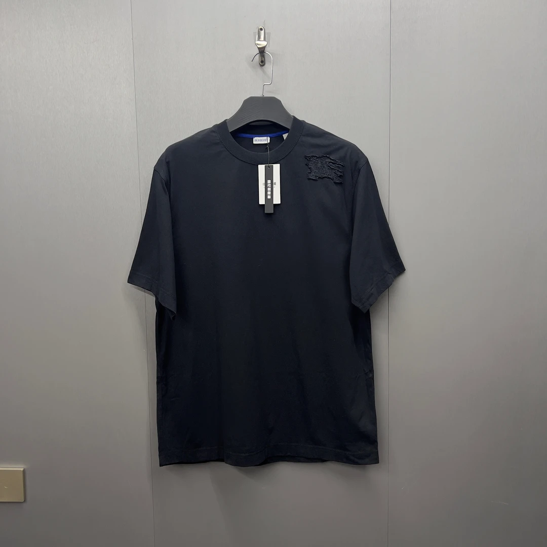 Burberry24新款刺绣战马Logo短袖/XL码/宽松/98新/06200