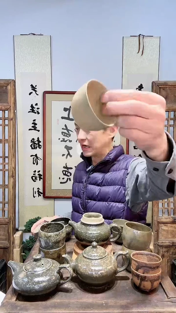 【闪购商品】白泥茶杯白压手杯
