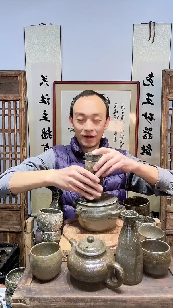 【闪购商品】白泥茶杯压手杯