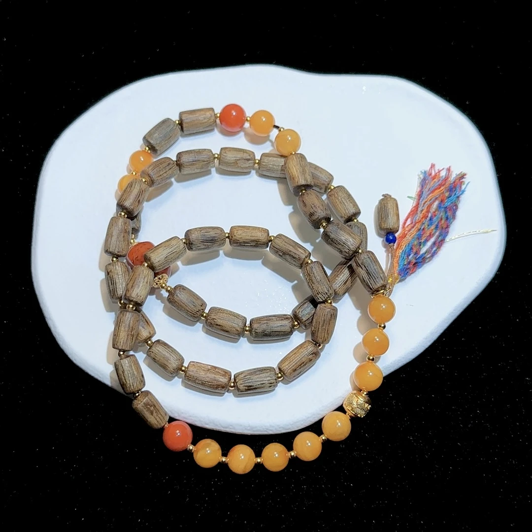 【圆满】沉香手串/项链2合1（天然珠宝多样性发其一）