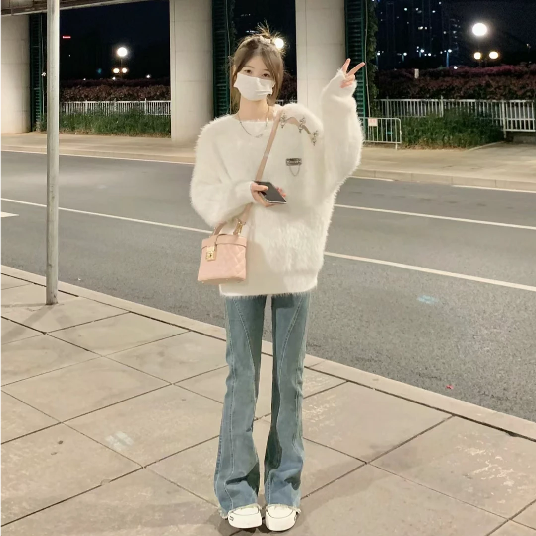 韩系时尚宽松显瘦女装春秋百搭长袖上衣