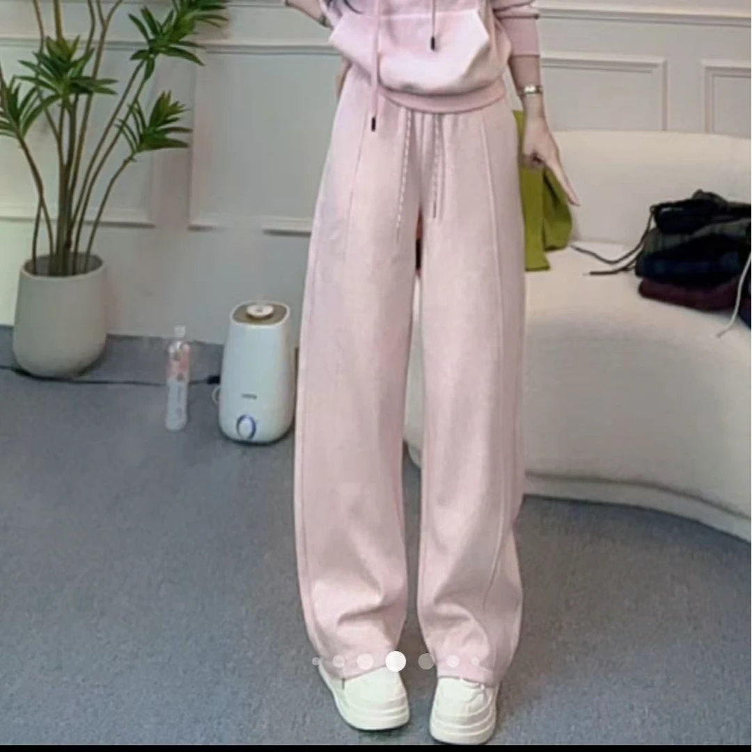 【加绒款】冬款时尚极简新款弯刀裤775