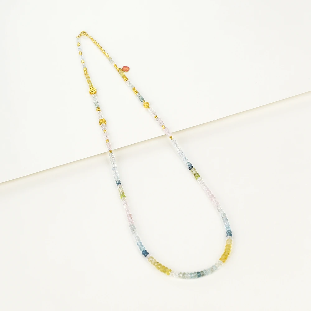 ”小千金”18K摩根石百搭万能项链（50公分）43290