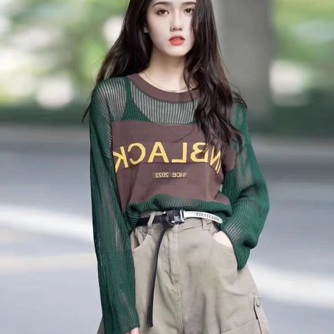 时尚潮流休闲毛针织衫