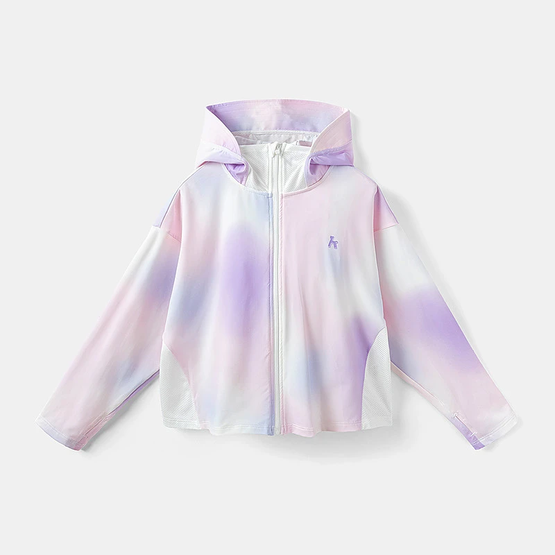 SEMIRKIDS-2024年夏季女童宽松连帽防晒服285224185002