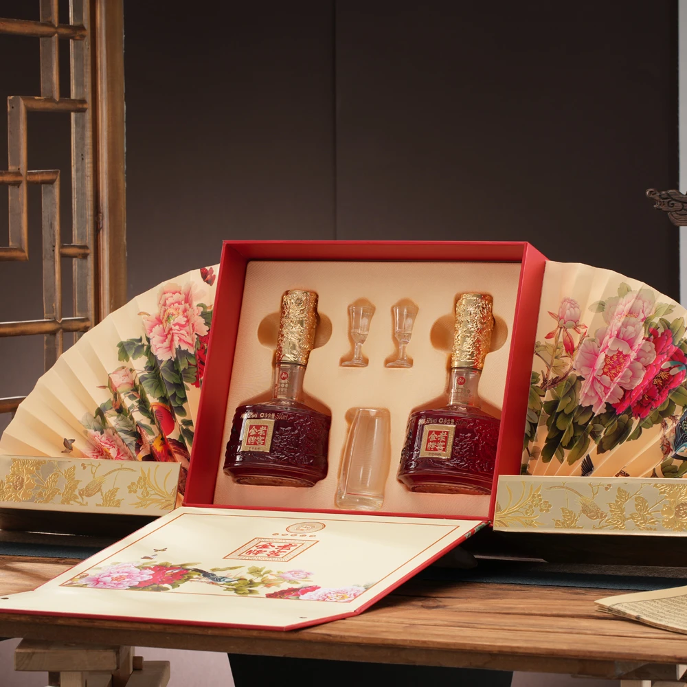 LUZHOU/泸州老窖金牌酒白酒*2瓶（红）【X】【观赛搭子】52度500ml