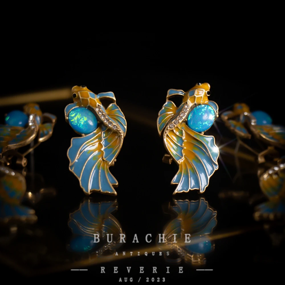 铜合金仿水晶耳饰 【3494】周年珍藏英｜经典原标克拉款CrownFrett