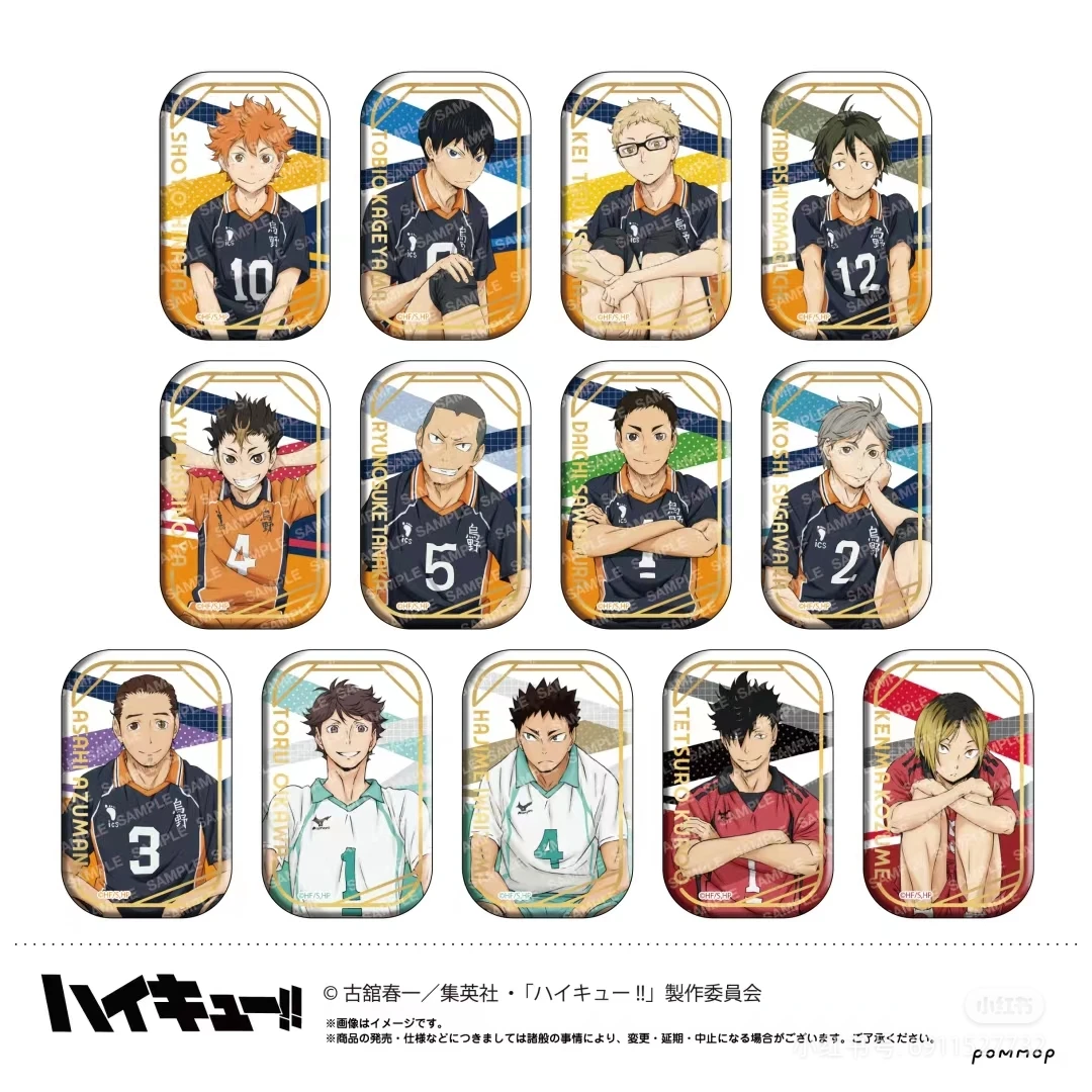 【日谷】排球少年新坐姿方  徽章  盲盒（代拆不退换）正品