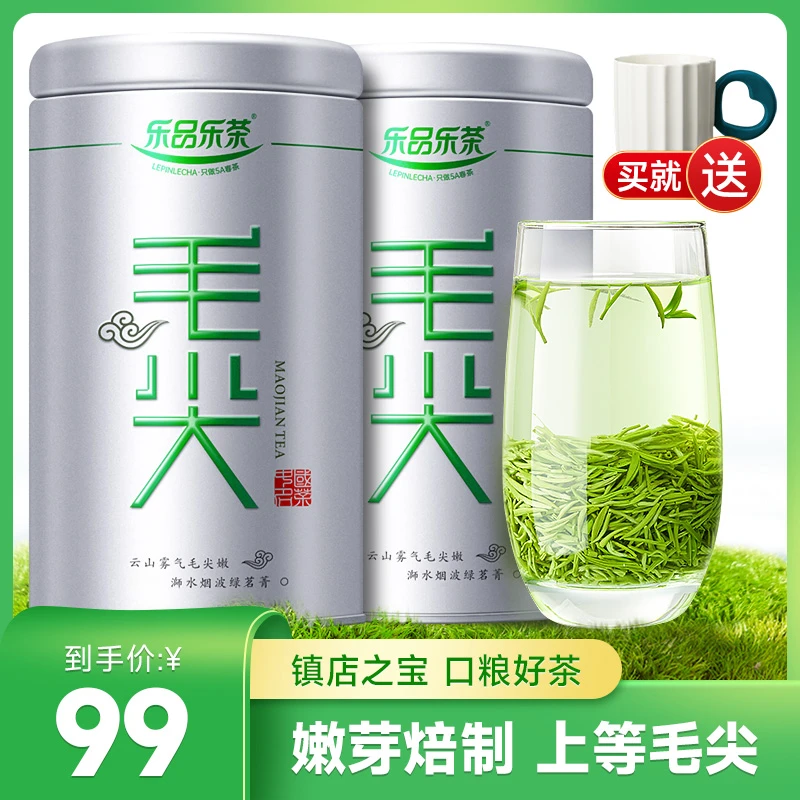 【乐品乐茶】明前特级毛尖茶250g