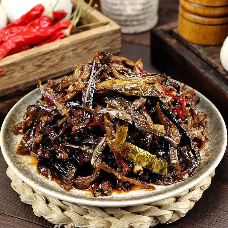 朝鲜族酱茄子干新鲜延边传统即食好吃组合调味鲜香精选菜香辣下饭