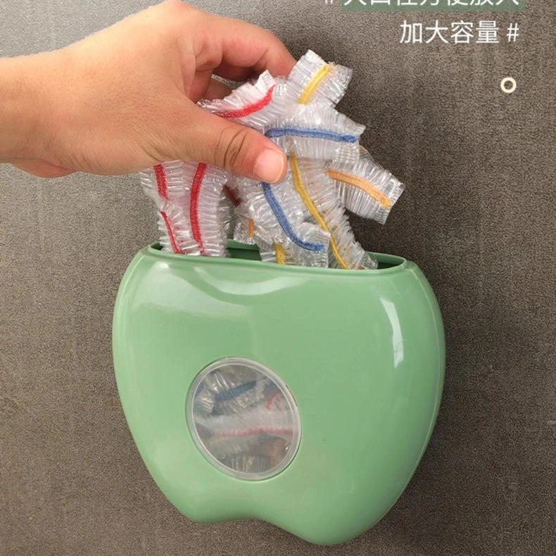 厨房保鲜膜套收纳盒壁挂悬挂式整理盒