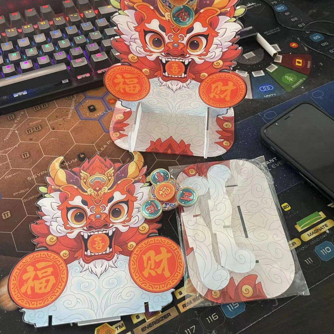 龙龙亚克力桌面展架手机支架