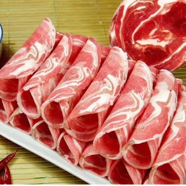 【冷链包邮】新鲜现切羊肉卷肥羊牛肉卷肥牛卷肥羊风味火锅羊肉卷