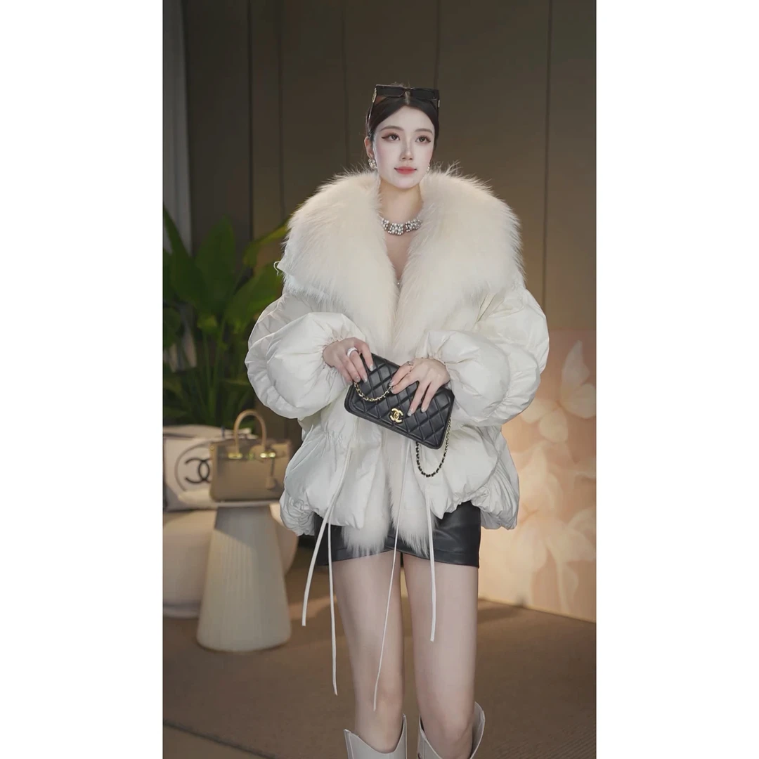 【阿莲专属】 2024年新款皮草鹅绒服女外套3255