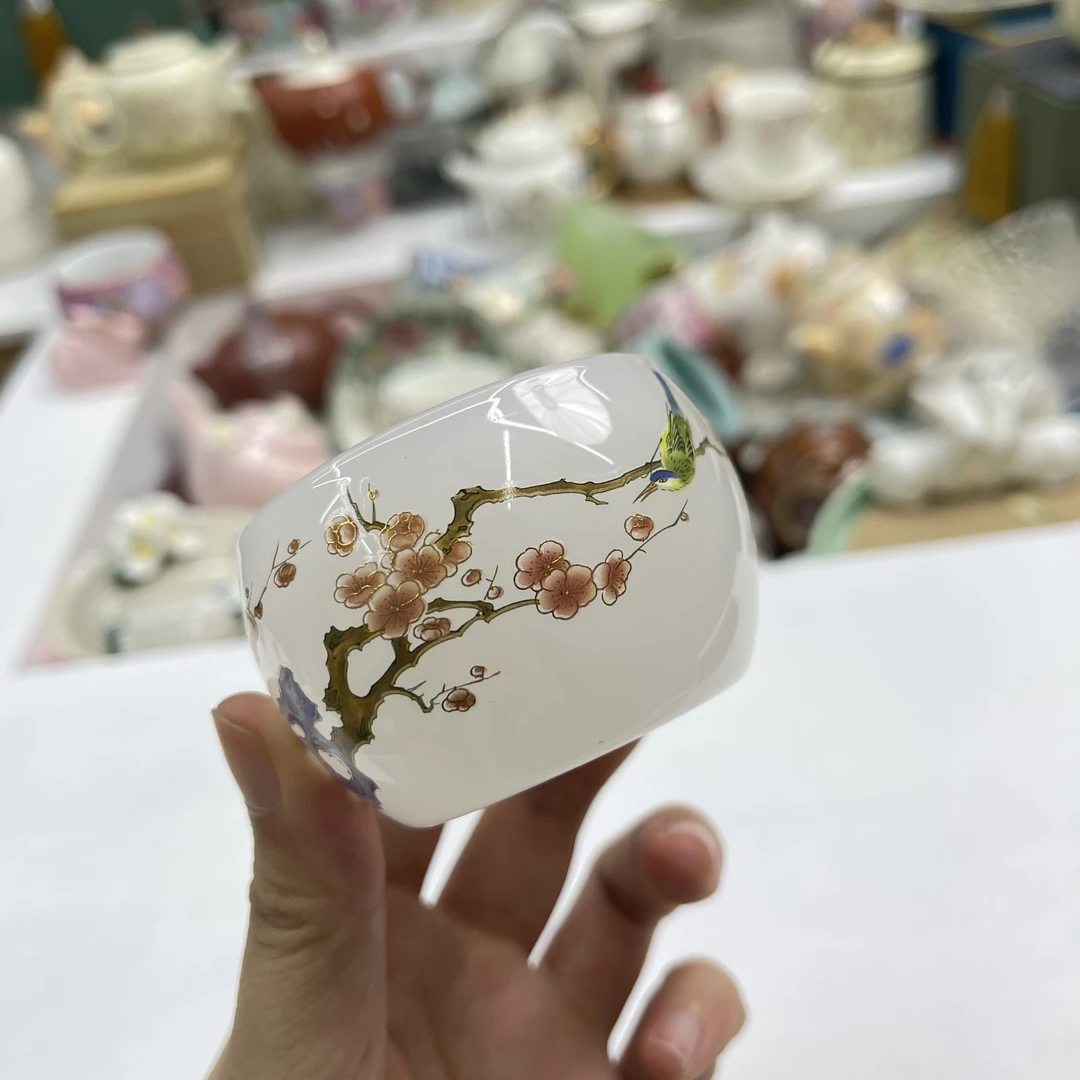傲雪寒梅琉璃主人杯