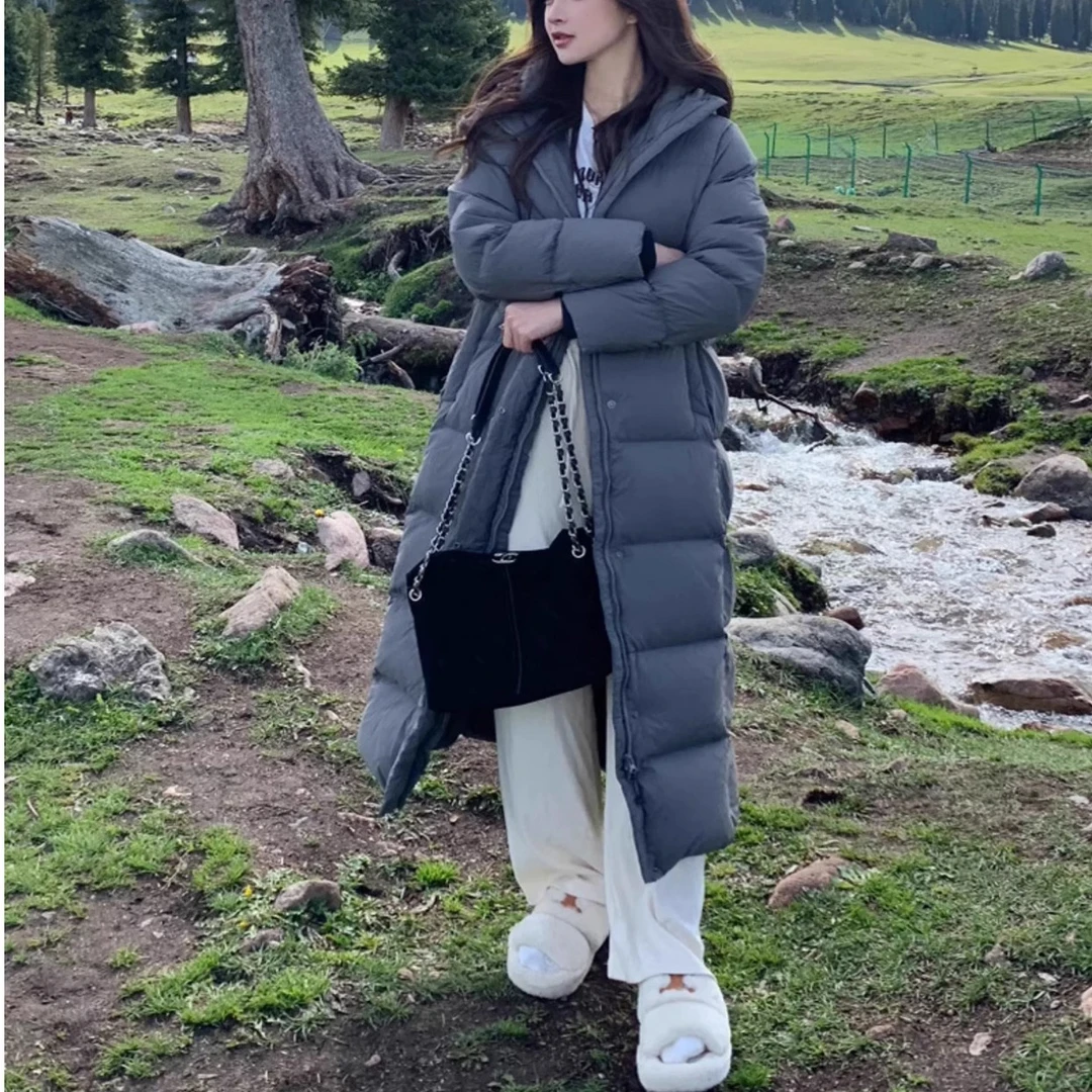 【拉法LARFille】「一件过冬」高个子定制加厚400克长款保暖羽绒服