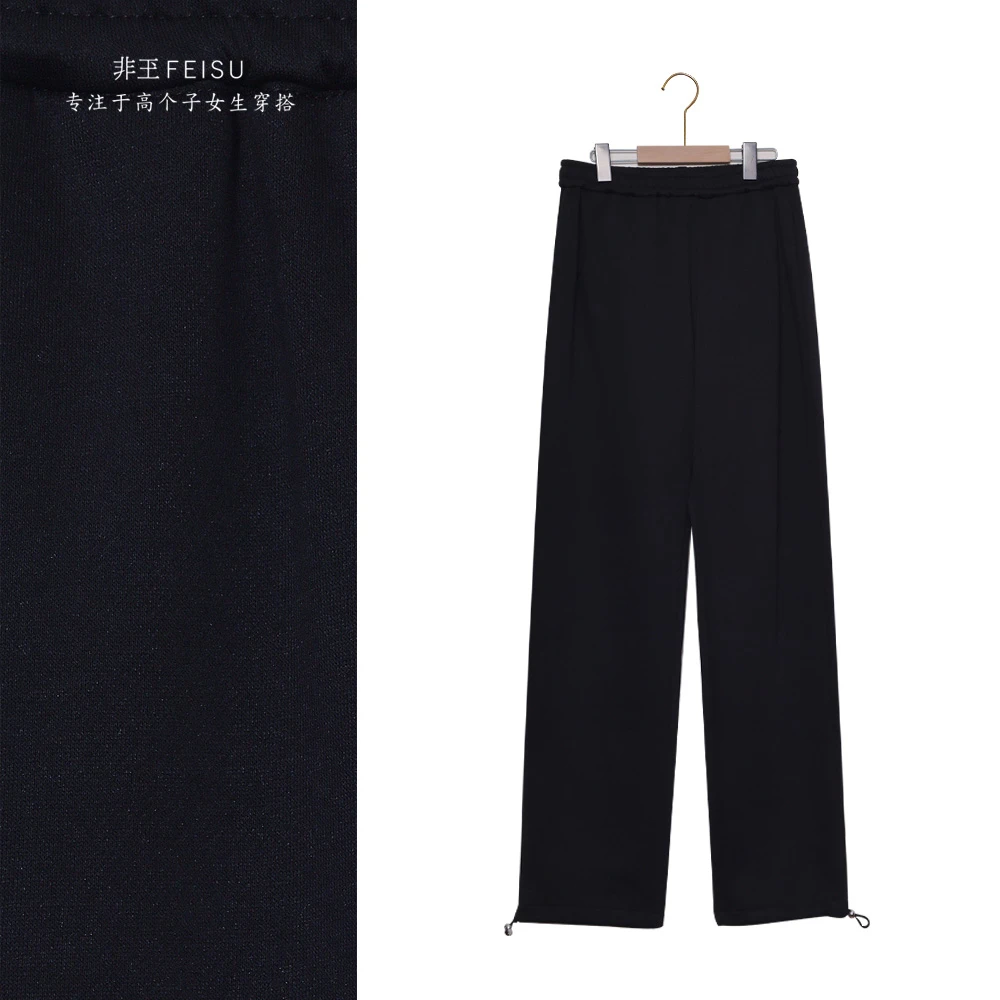 【拉法LARFille】「实穿主义」高个子定制带抽绳两穿运动裤卫裤