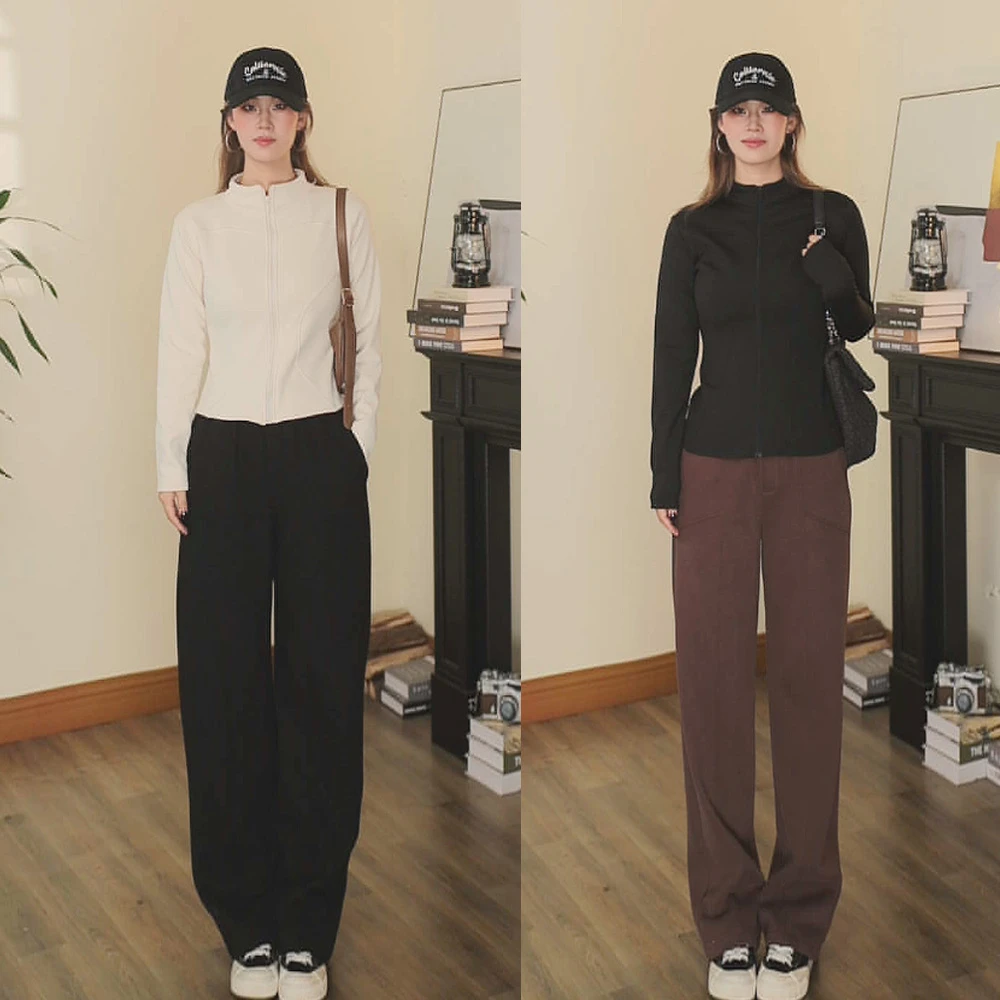 【拉法LARFille】「香蕉裤神」高个子定制加绒弯刀休闲裤卫裤