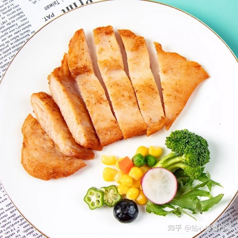 【韦大厨海鲜新疆包邮】胡椒味鸡排80g轻食非油炸鸡胸肉