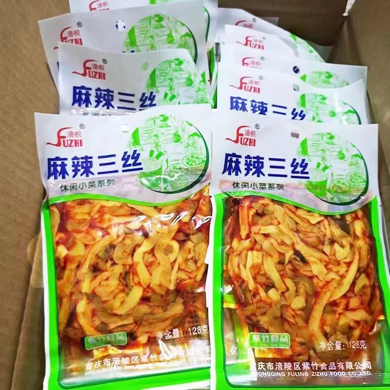 涪枳麻辣三丝118g咸菜榨菜丝开胃酱腌菜配粥下饭菜食堂餐厅小菜