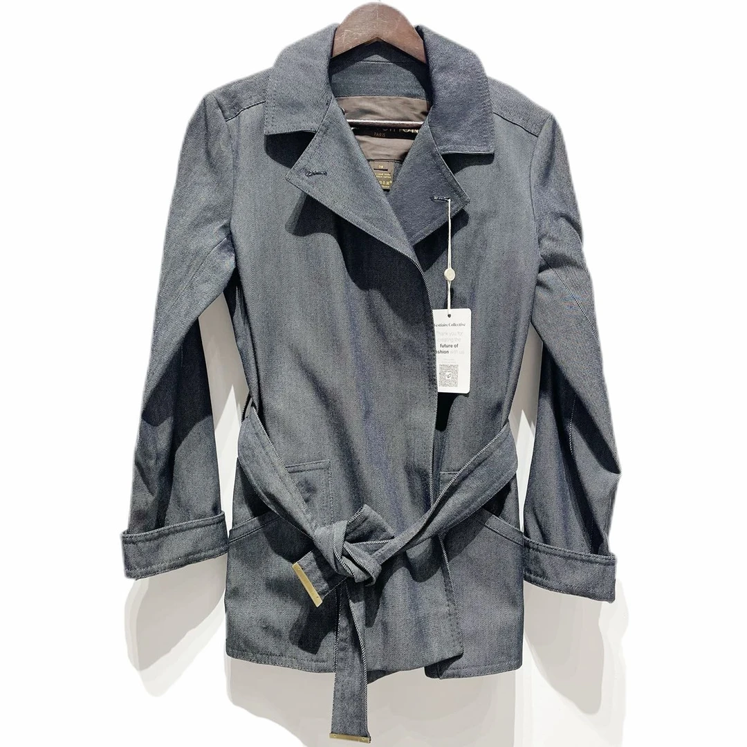 99新 LouisVuitton/路易威登 蔚蓝/黑色外套 尺码38/LZ1005H994