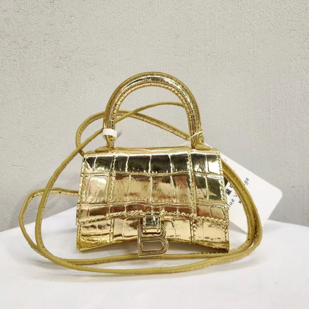 99新 Balenciaga/巴黎世家 北京专场/金色mini沙漏