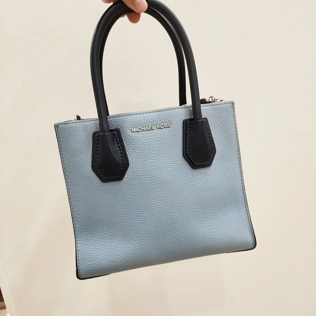 95新 MICHAEL KORS/迈克高仕 蓝总专场/蓝色 托特包 手提单肩包