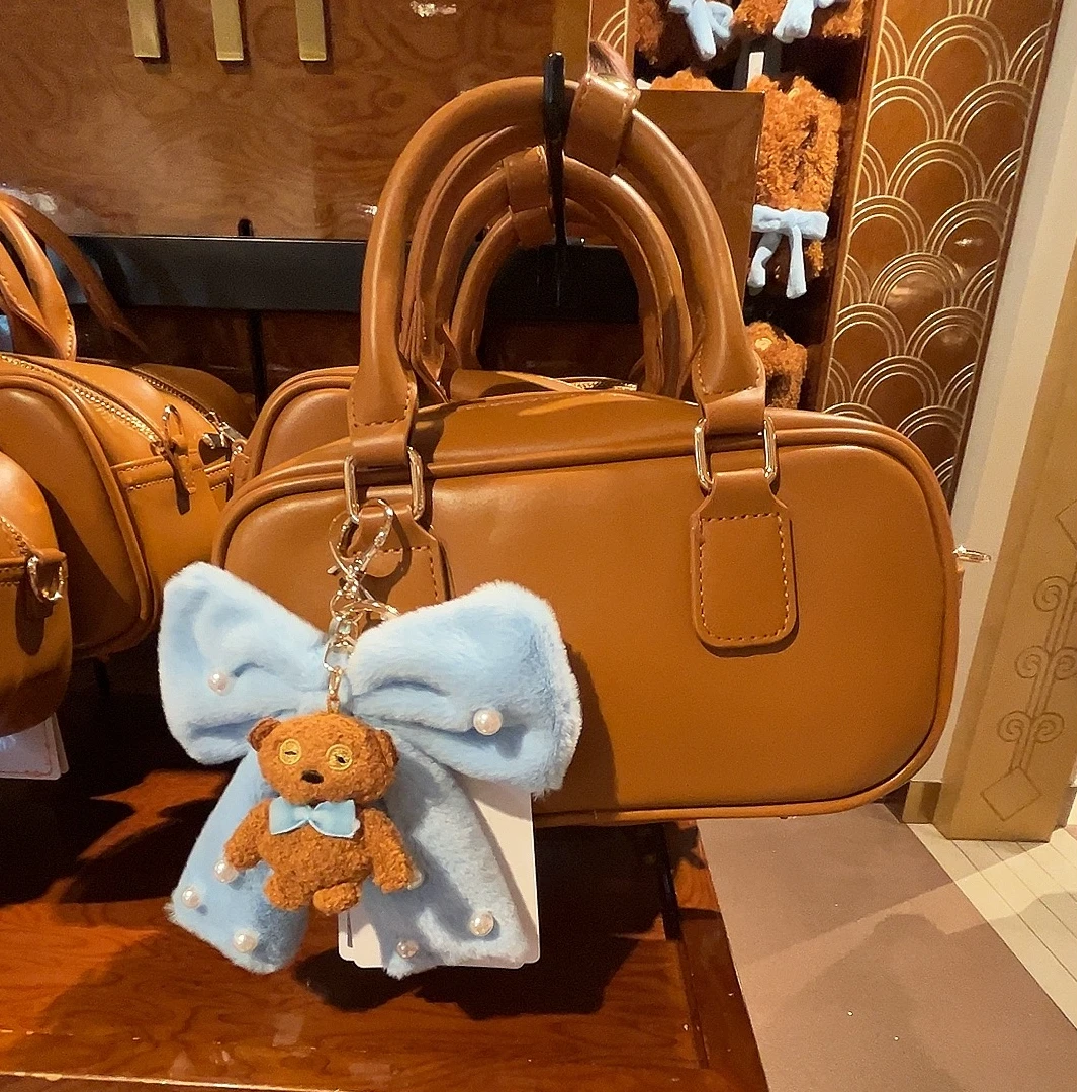 环球影城正品周边代购蒂姆小熊包包 斜挎包 谬谬风